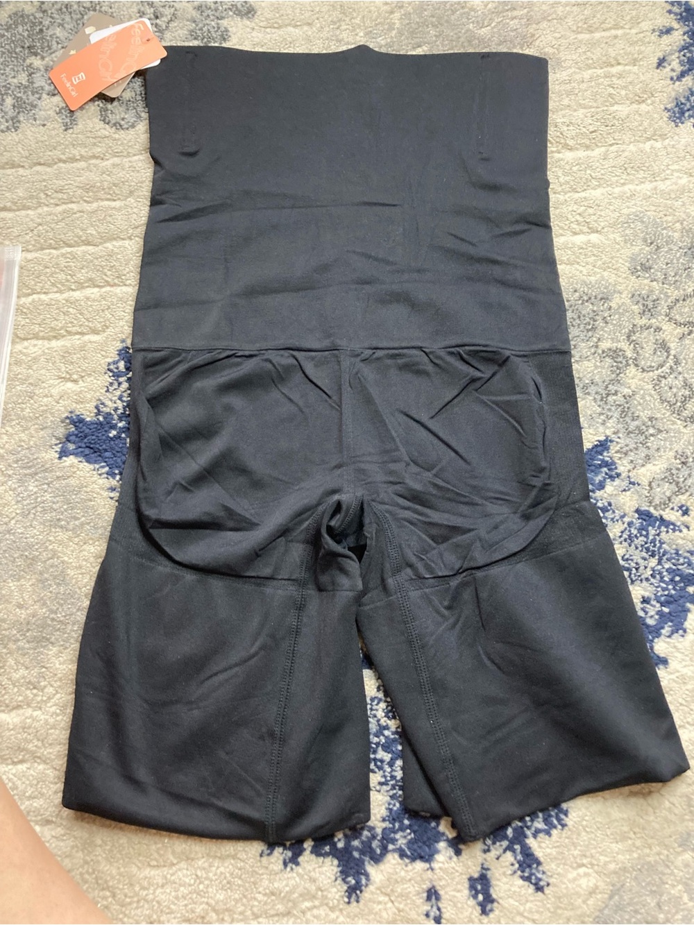 High-Waist Black Shaping Shorts — Light Control - Picture 2 of 6